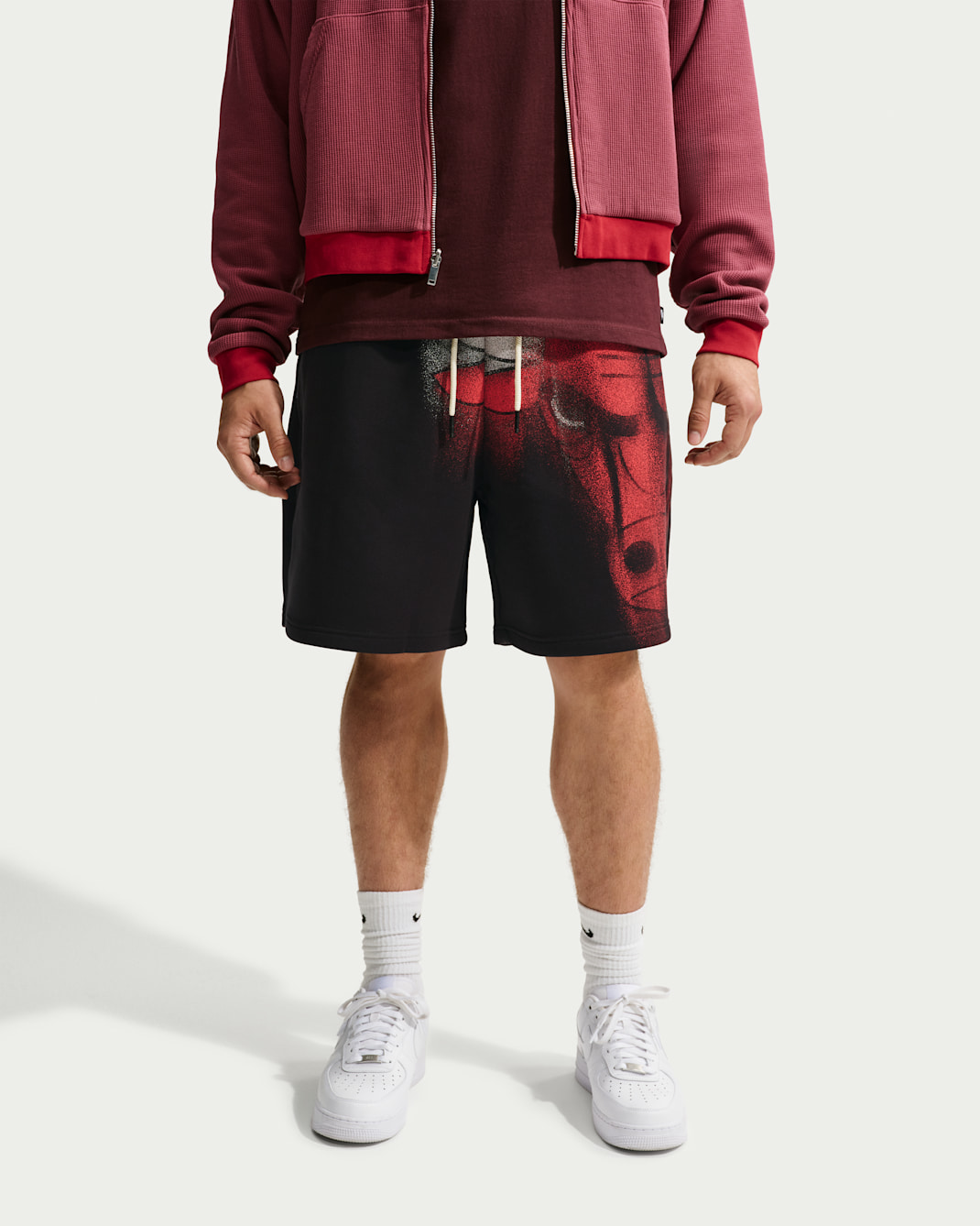 Chicago Bulls Standard Issue Nike Men's Fleece Basketball Shorts