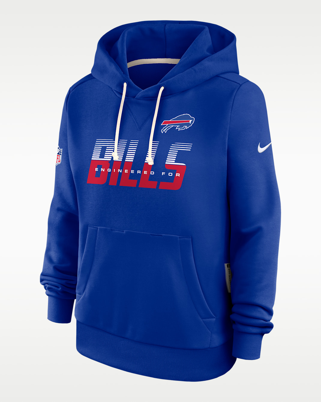 Buffalo Bills Sideline Standard Issue Women's Nike Dri-FIT NFL Pullover Hoodie - Royal