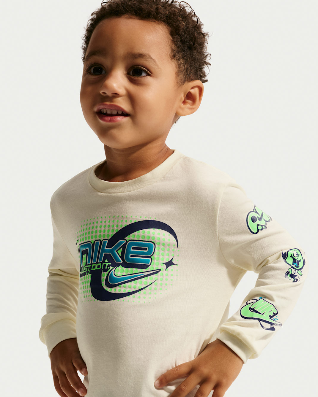 Nike Toddler Y2K Nike Star Long-Sleeve T-Shirt - Sail
