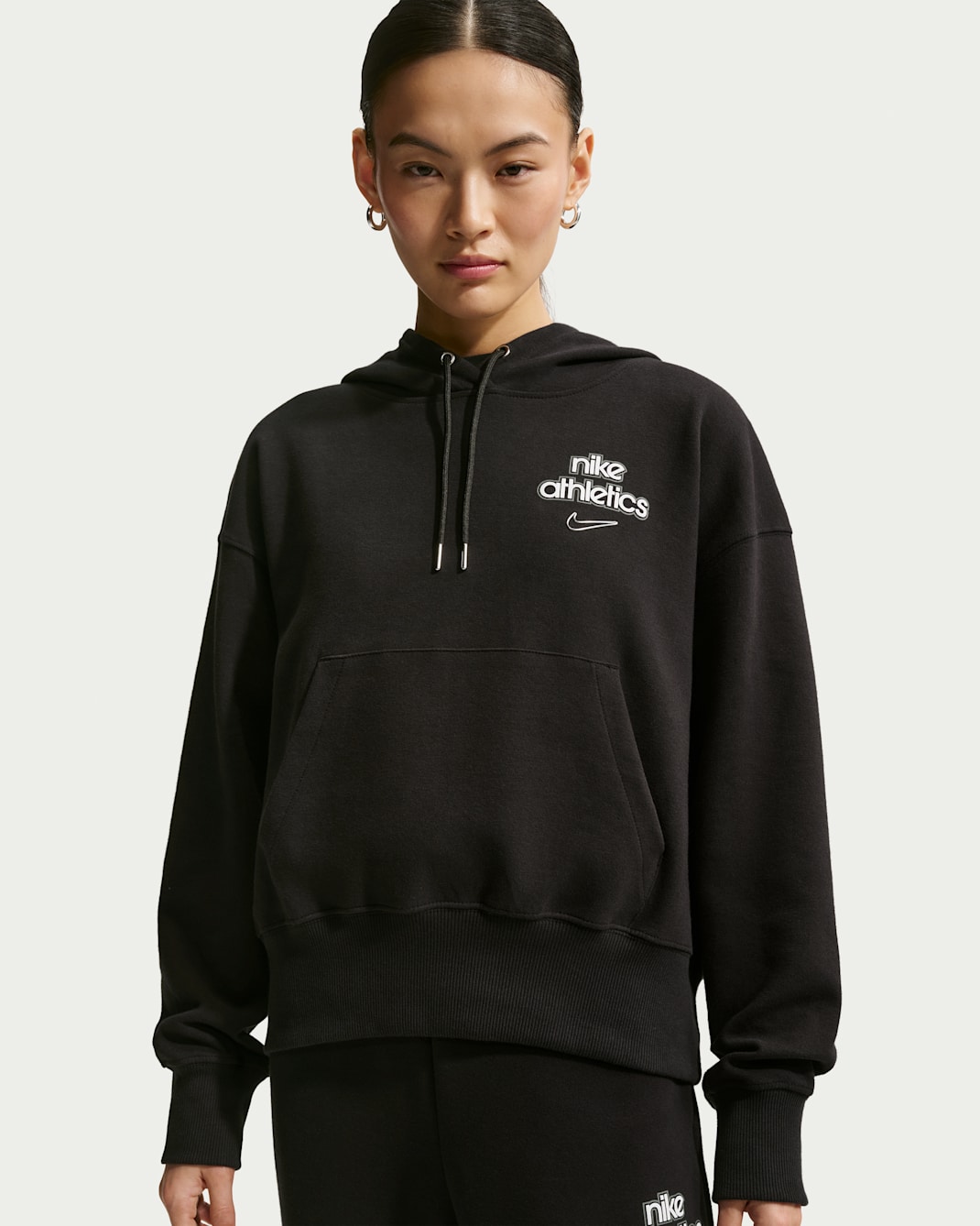 Nike Sportswear Phoenix Fleece Women's Pull-Over Hoodie - Black