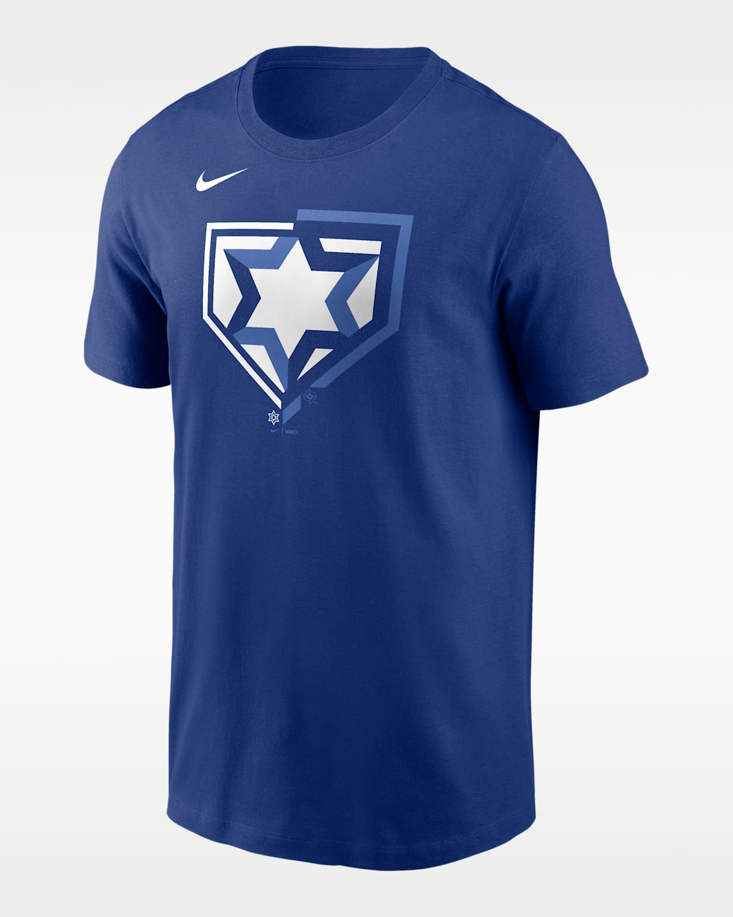 Israel National Baseball Team 2026 World Baseball Classic Icon Men's Nike T-Shirt - Royal