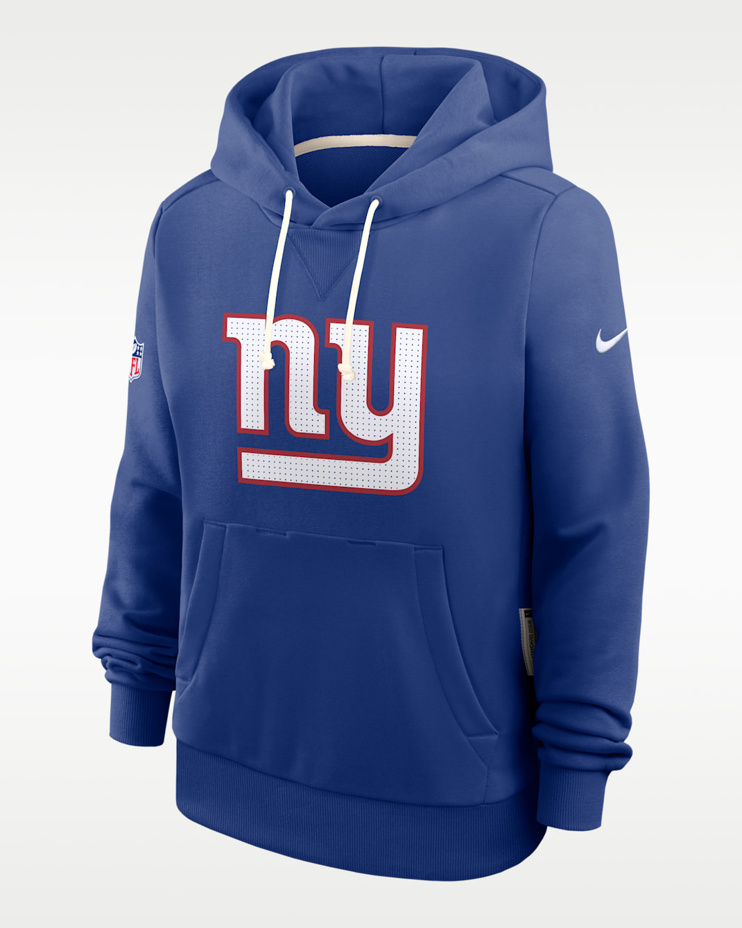 New York Giants Sideline Women's Nike Dri-FIT NFL Pullover Hoodie - Royal