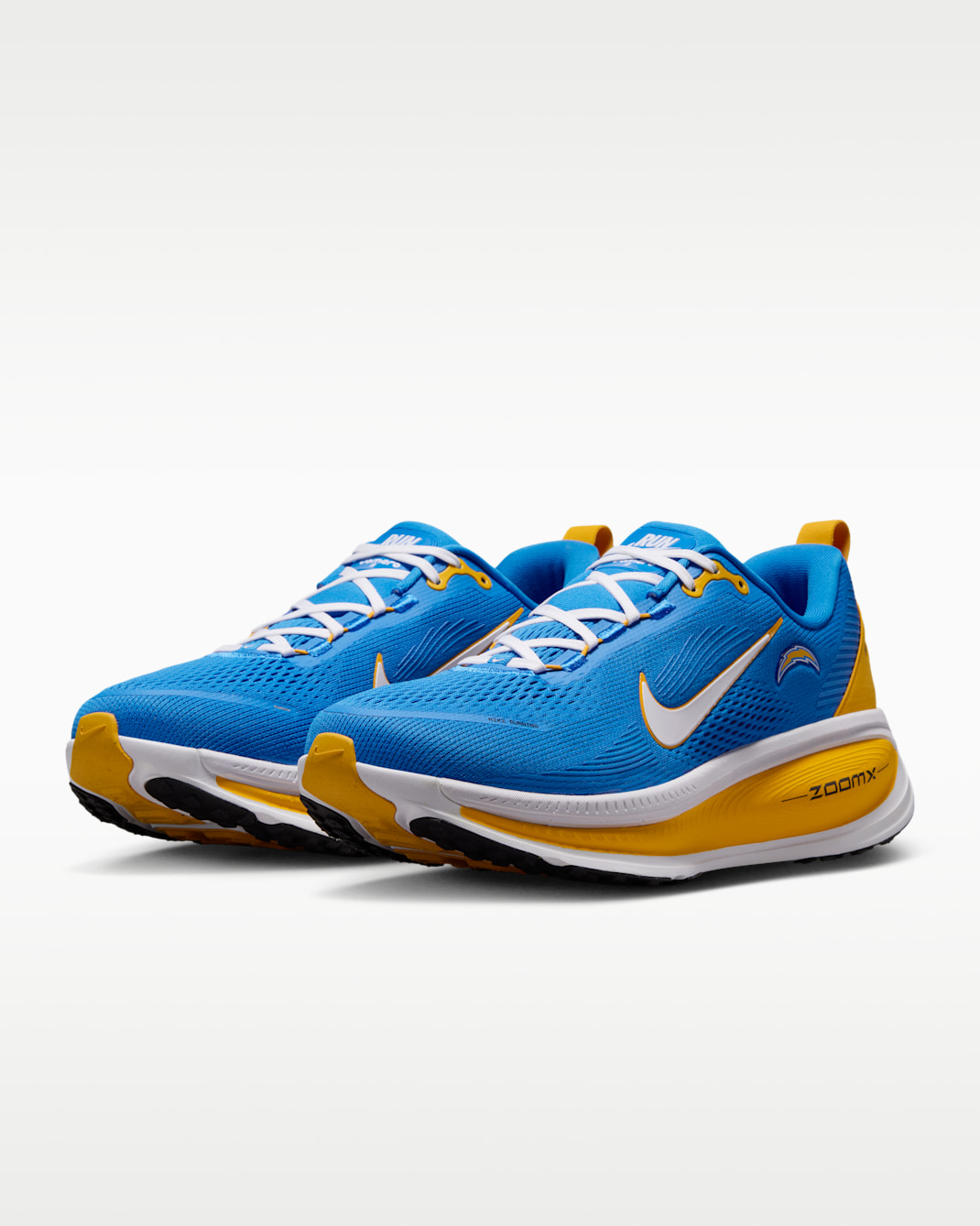 Nike Vomero 18 (Los Angeles Chargers) Men's NFL Road Running Shoes