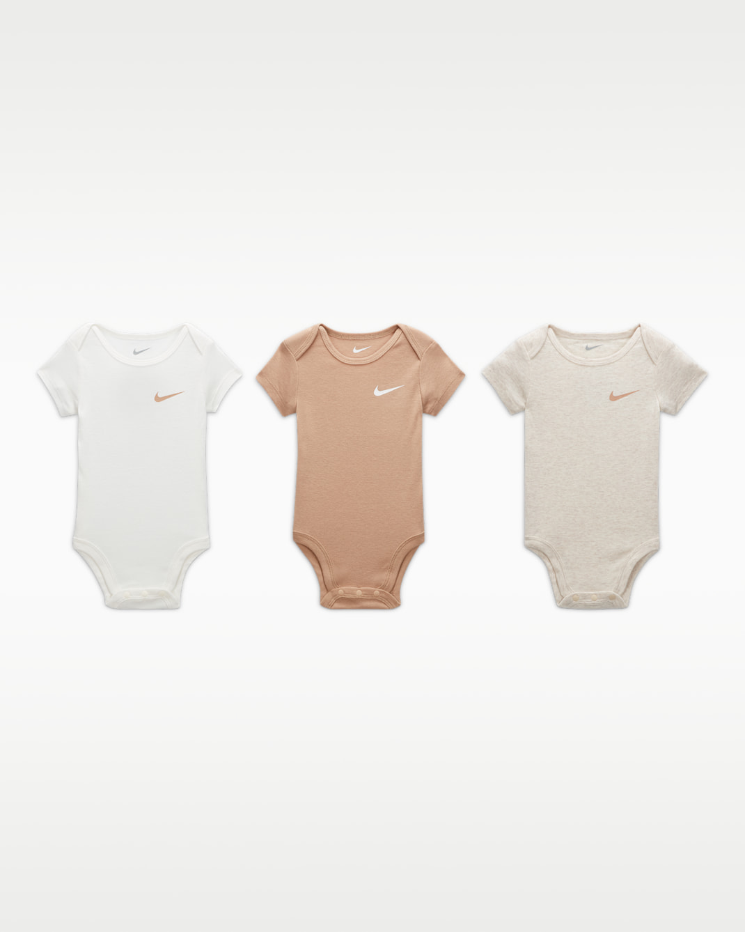 Nike Mini Me Baby (0-6M) Bodysuits (3-Pack) - Multi-Color