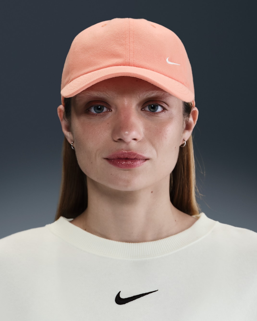 Nike Club Unstructured Cap - Apricot Agate/Sail