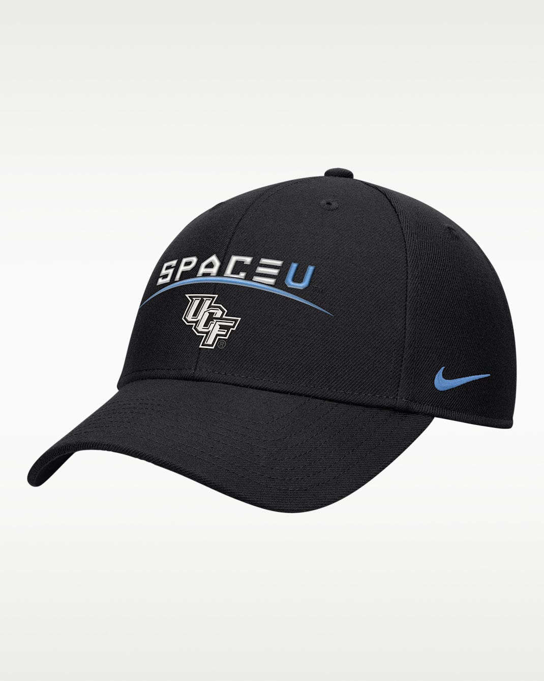 Gorra universitaria Nike Dri-FIT ajustable para hombre UCF Space Game - Negro