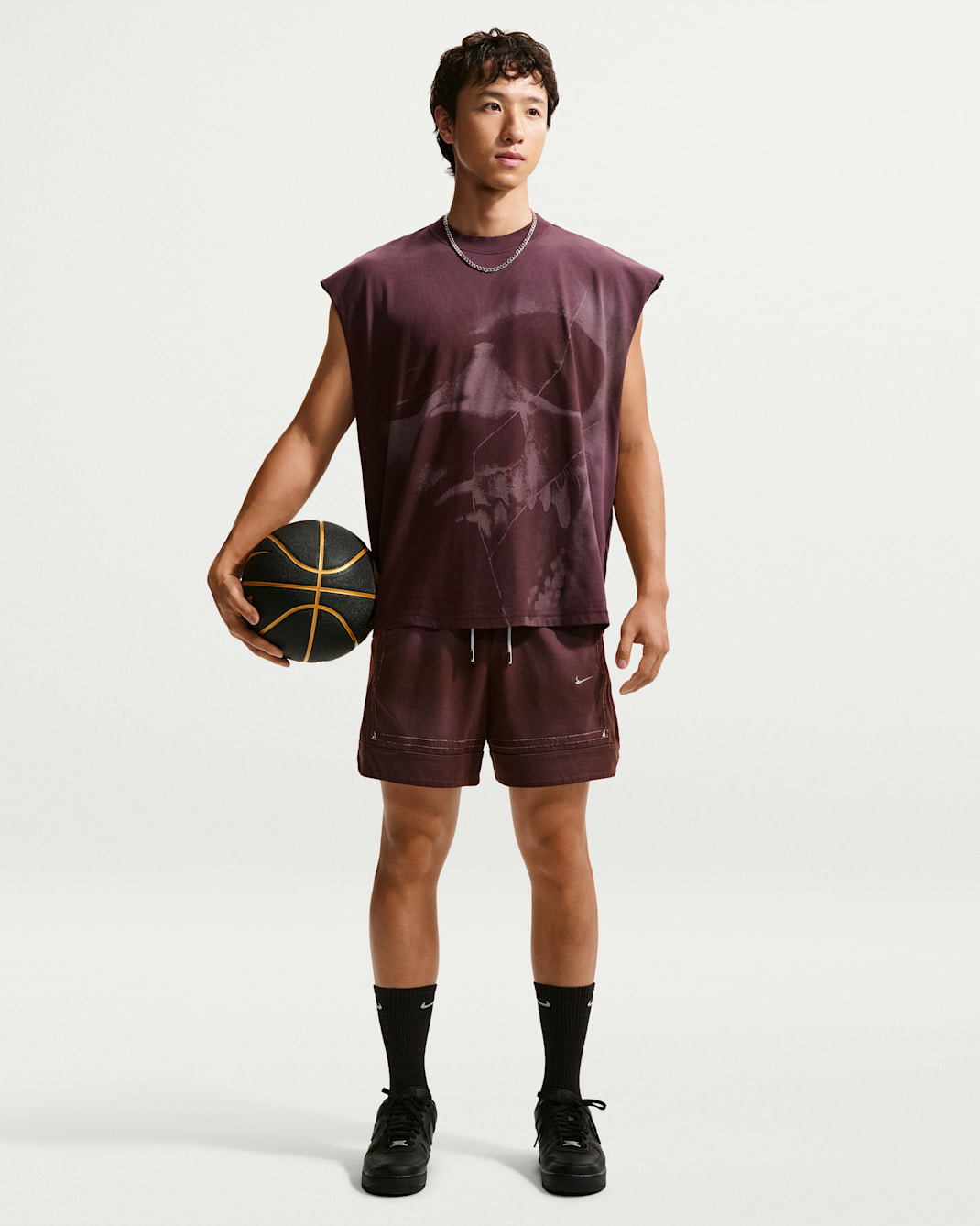 Ja Standard Issue Men's 15cm (approx.) Basketball Shorts - Burgundy Crush