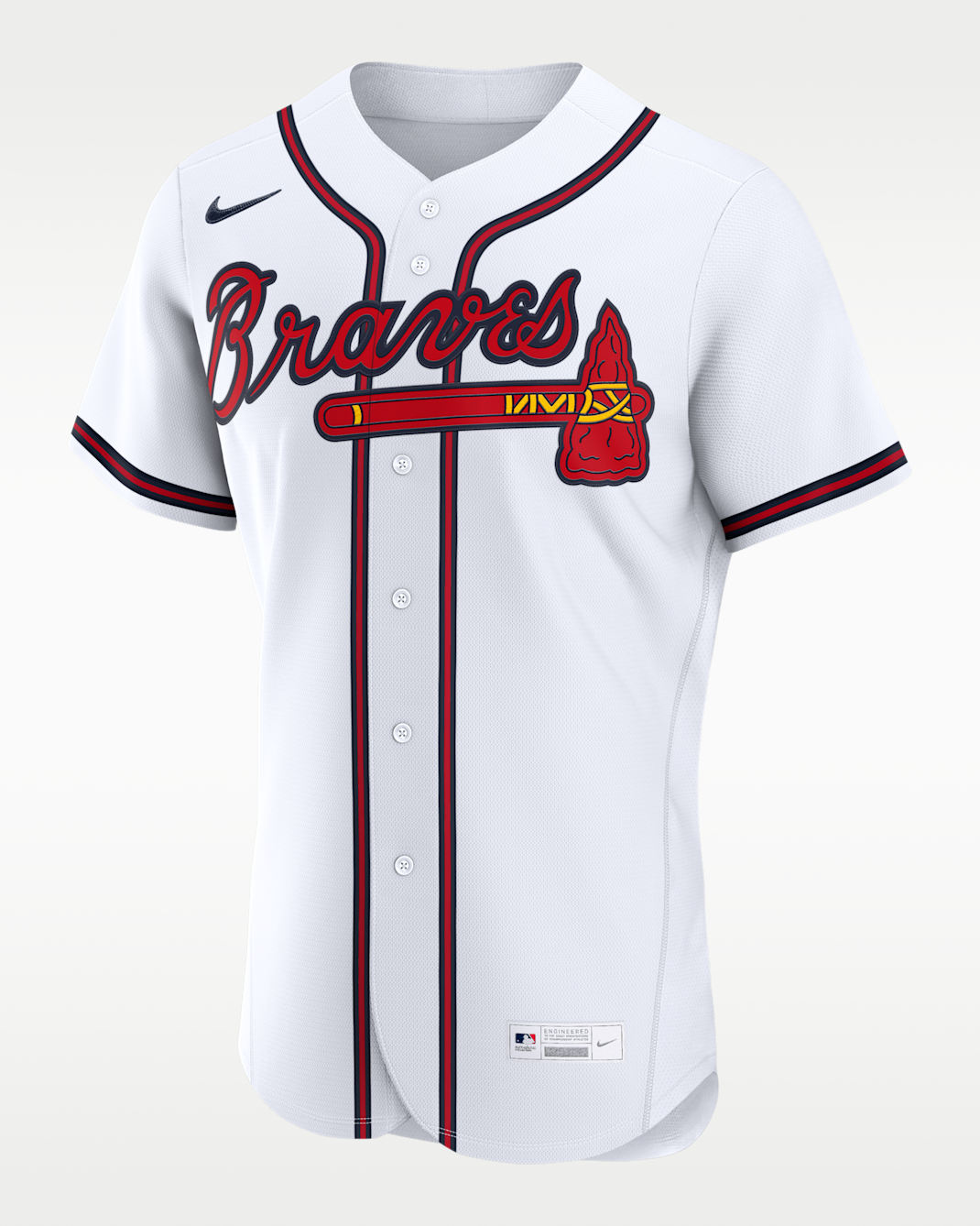 Drake Baldwin Atlanta Braves 2025 MLB Awards Gold Batterman Men's Nike MLB Authentic Jersey - White