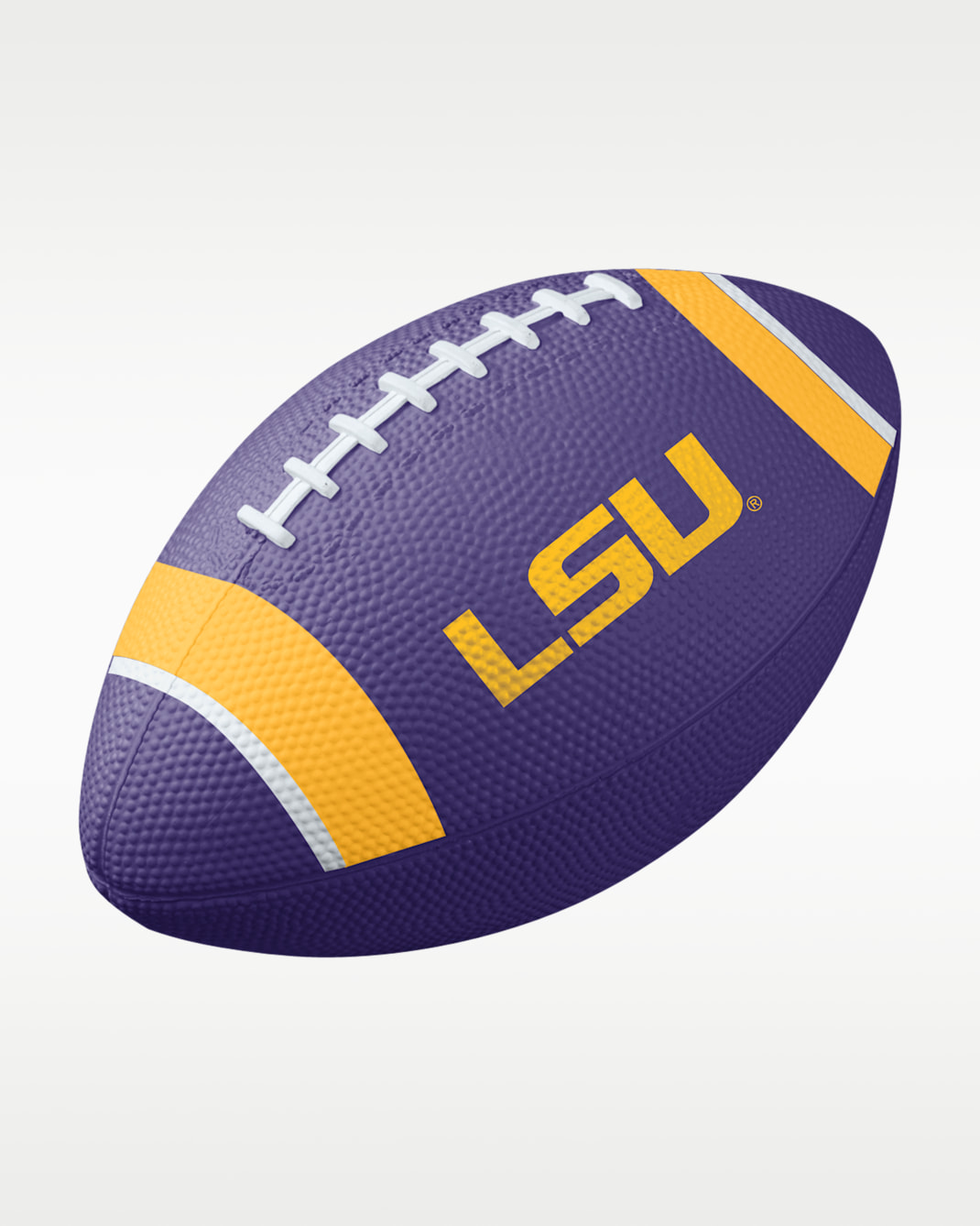LSU Tigers Nike Training Football - Court Purple