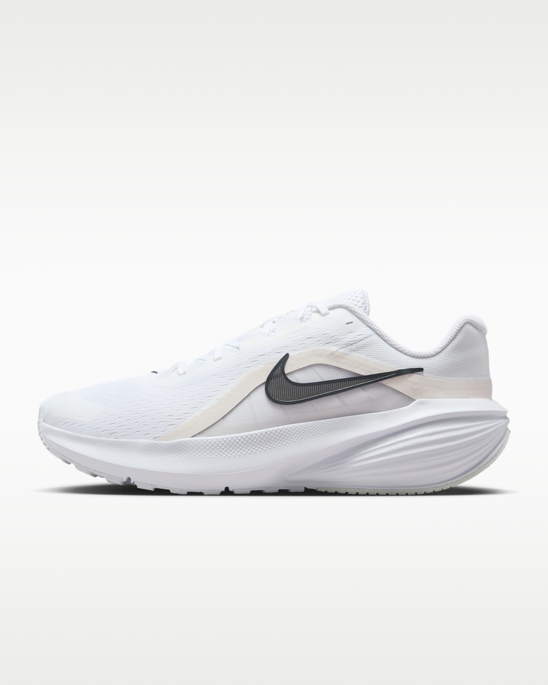 Nike Downshifter 14 Men's Road Running Shoe - White/Platinum Tint/Anthracite/Black