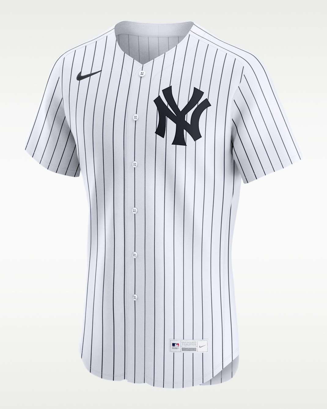 Jersey Nike Dri-FIT ADV de la MLB Elite para hombre Aaron Judge New York Yankees - Blanco