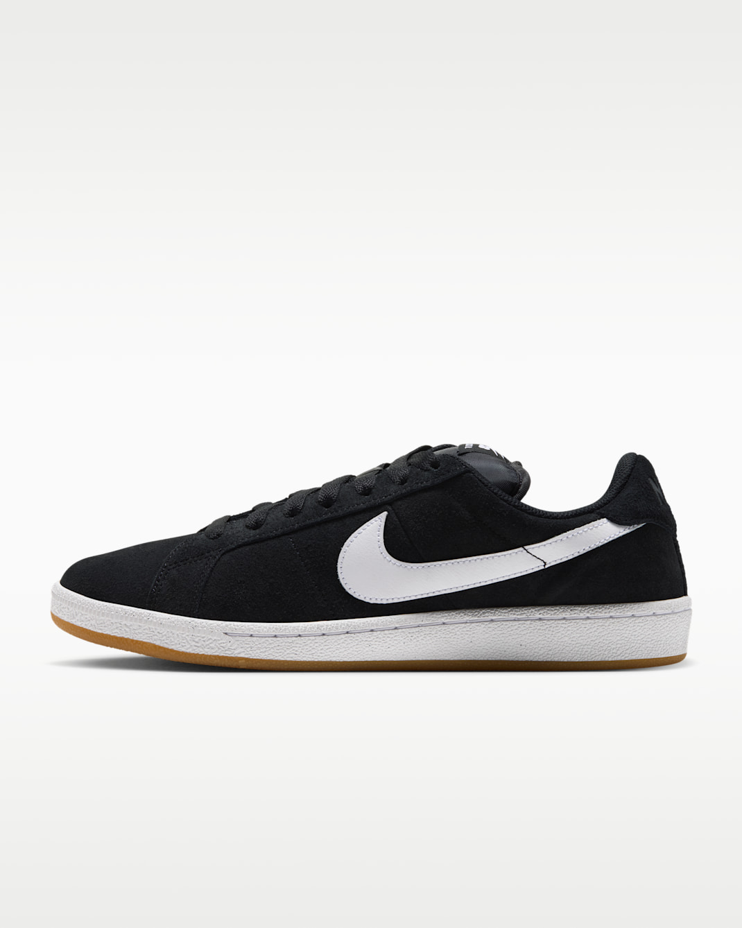 Nike SB Zoom Tennis Classic Skate Shoes - Black/Gum Light Brown/White