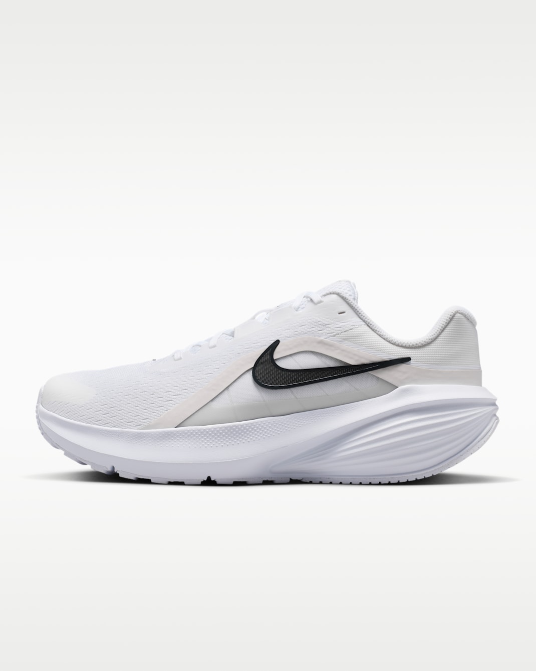 Nike Downshifter 14 Men's Road Running Shoes (Wide) - White/Platinum Tint/Anthracite/Black