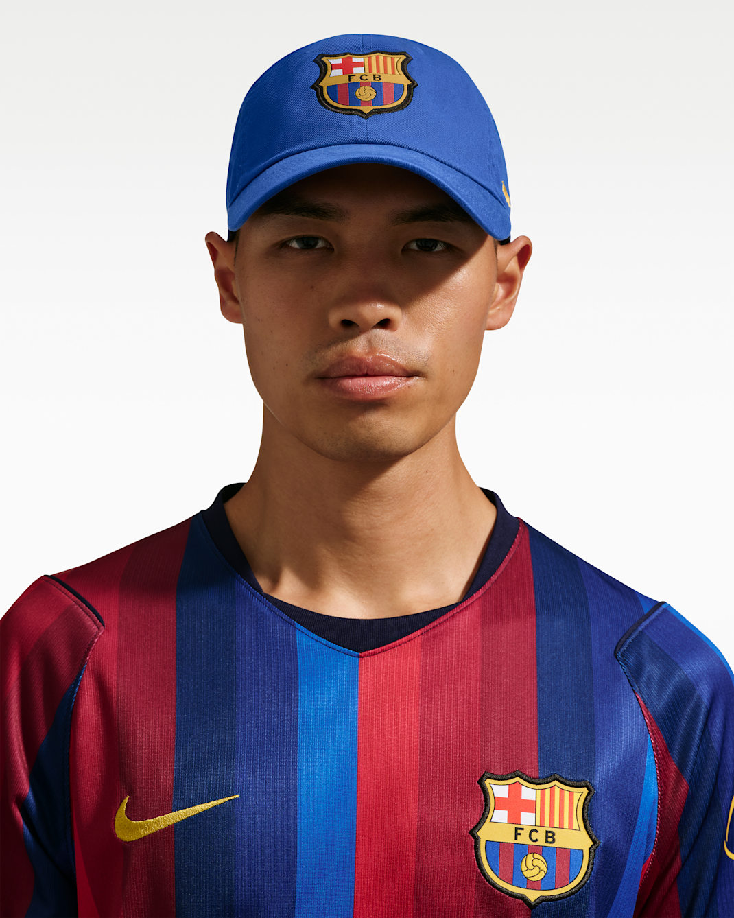 Gorra de futbol Nike FC Barcelona Club - Royal juego