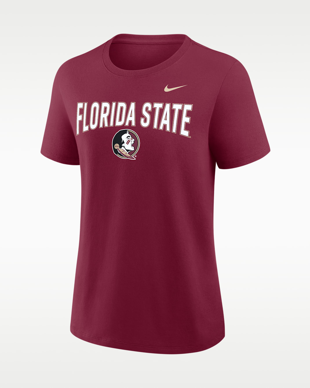 Florida State Arch Logo Women's Nike College T-Shirt - Maroon