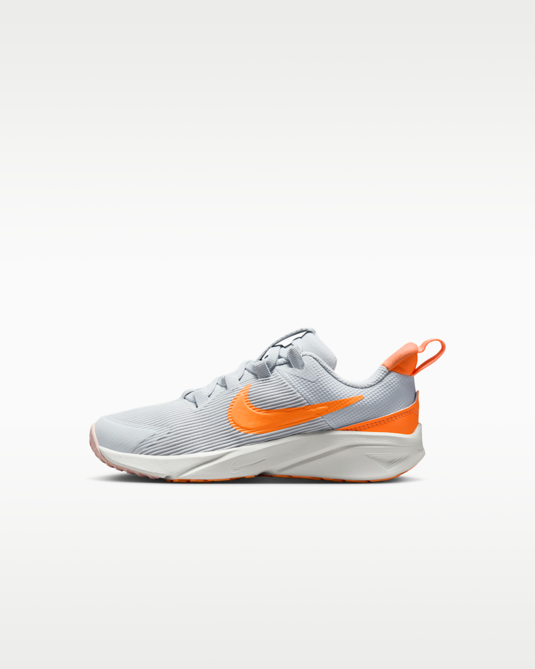 Nike Star Runner 4 Younger Kids' Shoes - Pure Platinum/Echo Pink/Summit White/Peach Cream