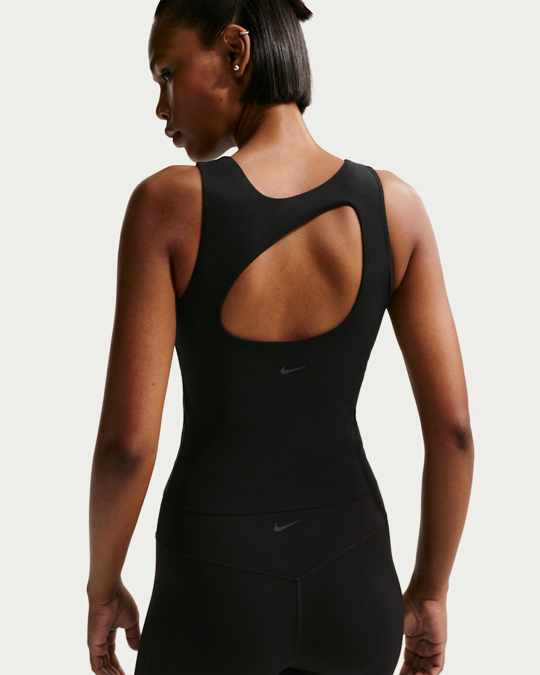 Nike Zenvy Dri-FIT Linne för kvinnor - Svart/Cool Grey