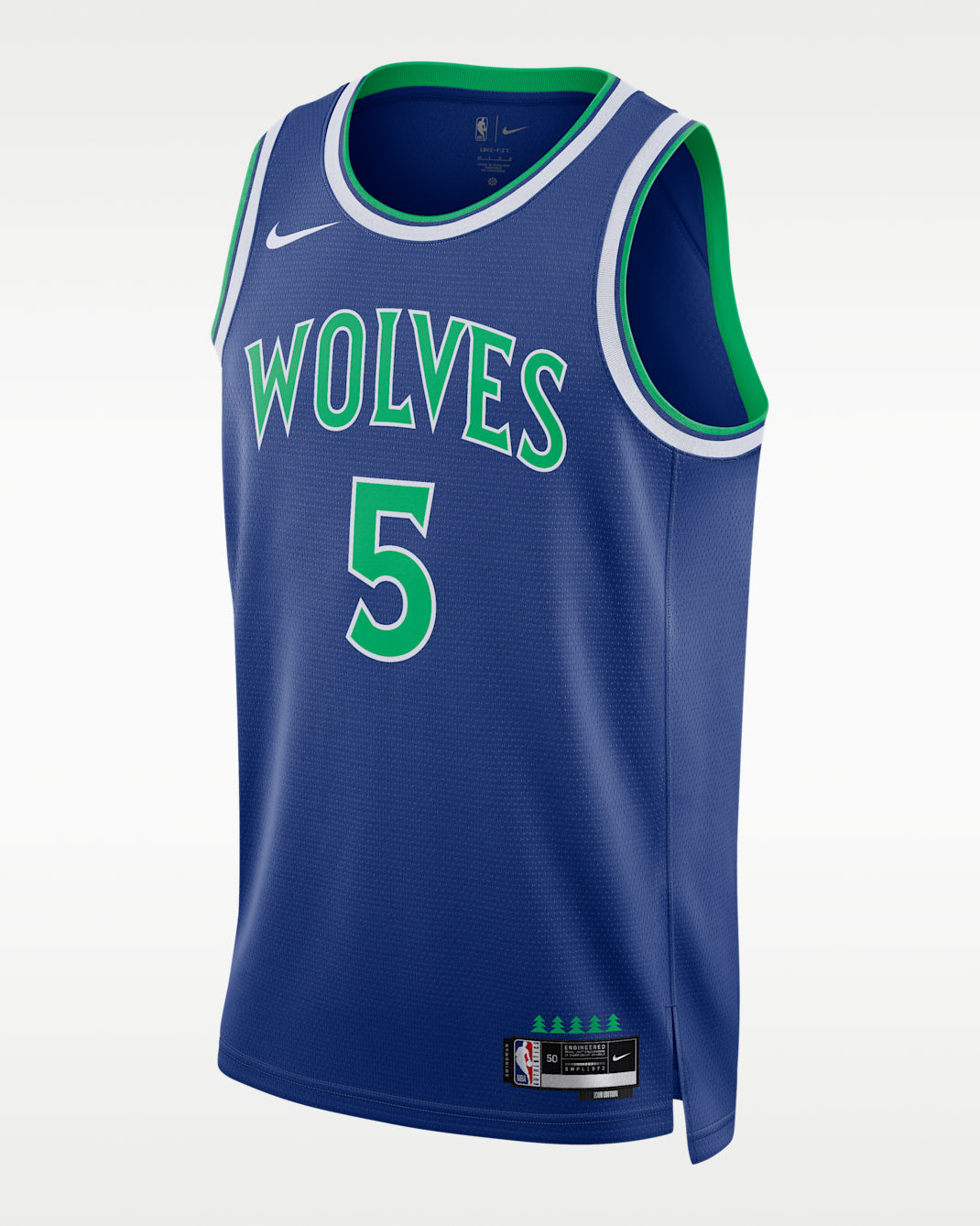 Minnesota Timberwolves Icon Edition Men's Dri-FIT NBA Swingman Jersey - Rush Blue