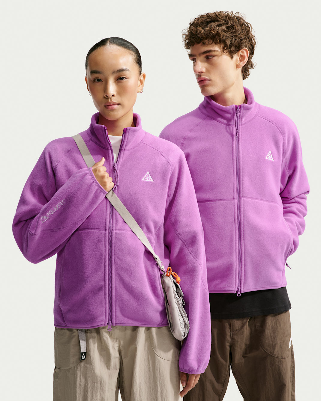 ACG Wolf Tree Full-Zip Jacket - Monarch Purple/Bold Berry/Summit White