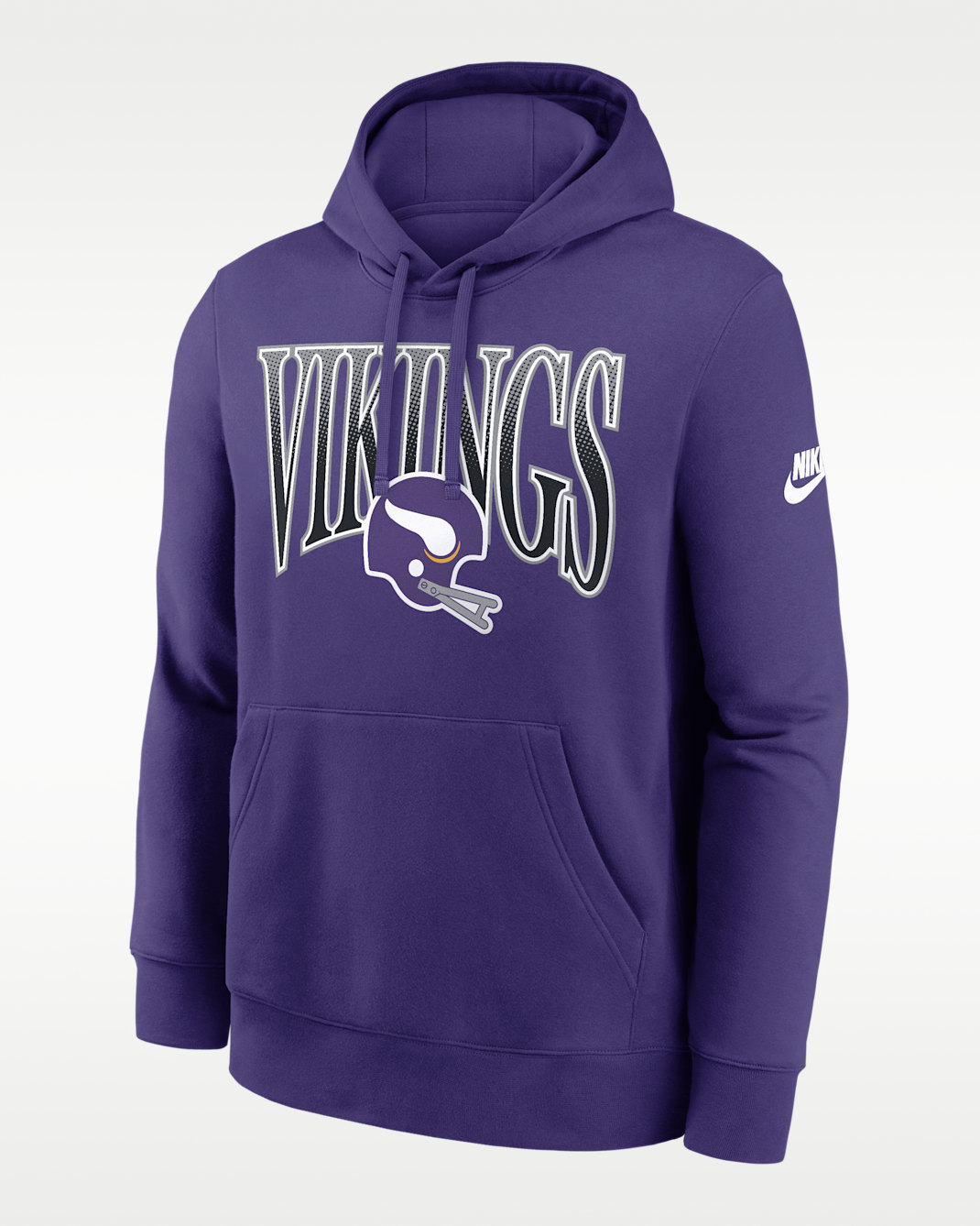 Minnesota Vikings Rewind Club Men's Nike NFL Pullover Hoodie - Court Purple