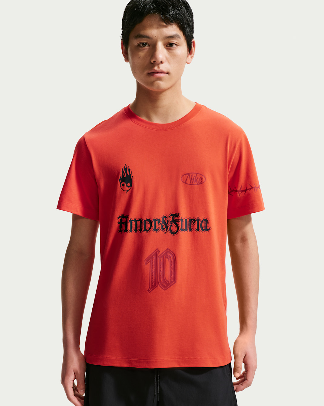 나이키 스포츠웨어 남성 티셔츠 - 피칸테 레드