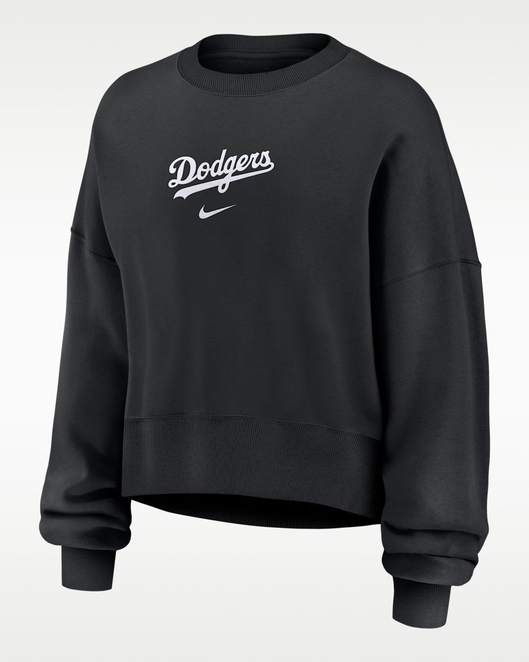 Los Angeles Dodgers Women's Nike MLB Pullover Crew - Black