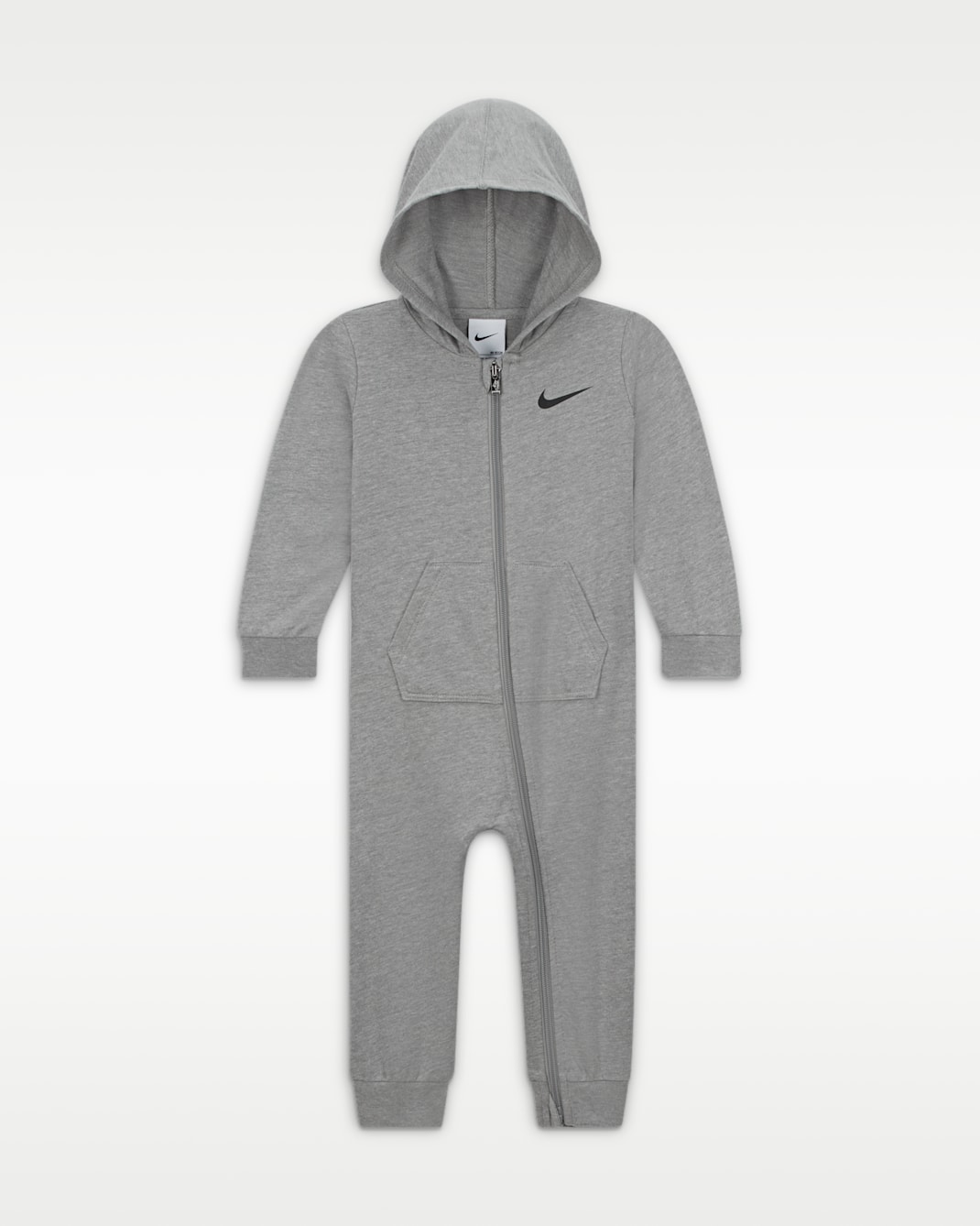 Nike Baby Essentials Baby (12-24M) Hooded Coverall - Dark Grey Heather
