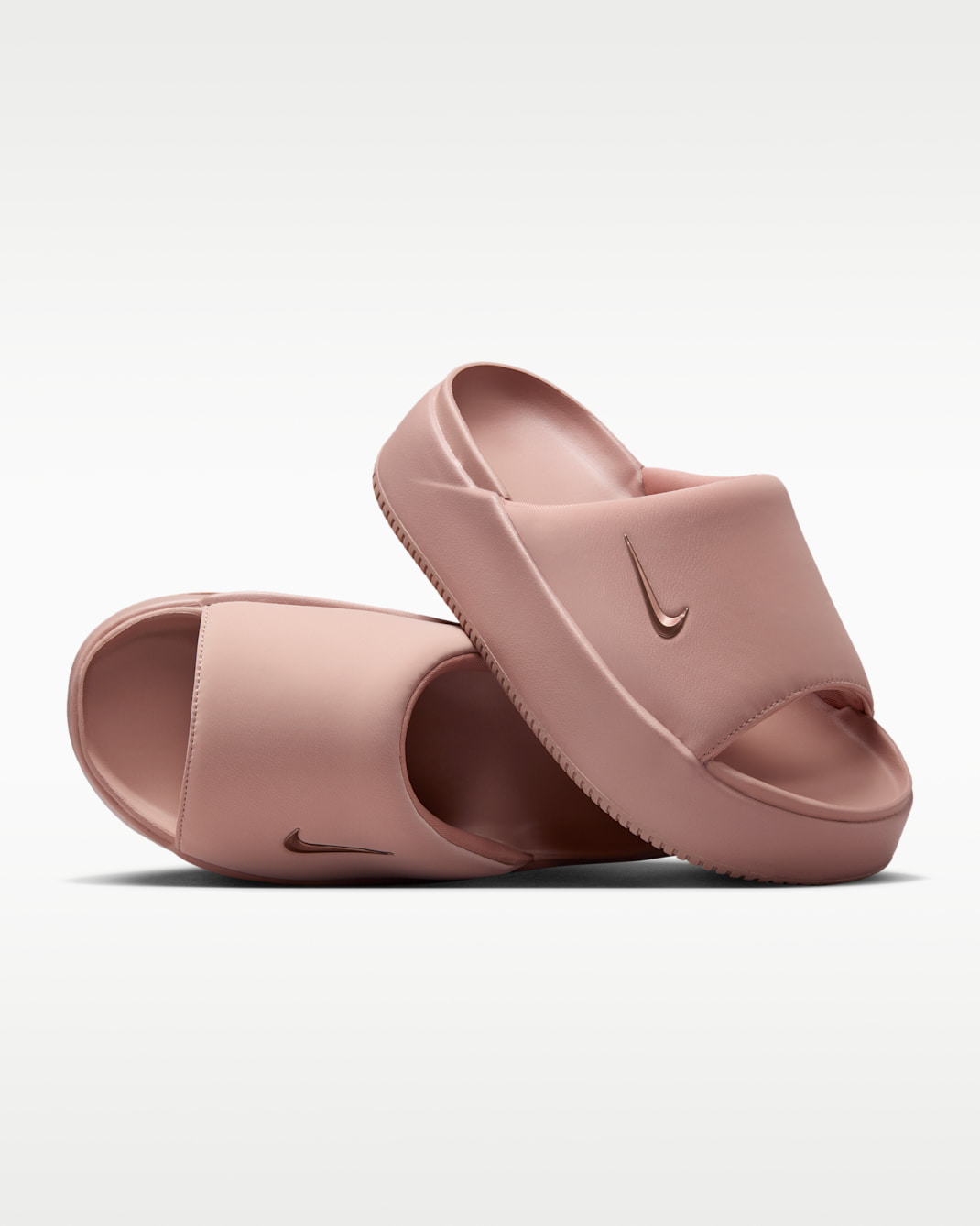 Nike Calm Elevation Women's Slides - Particle Pink/Particle Pink