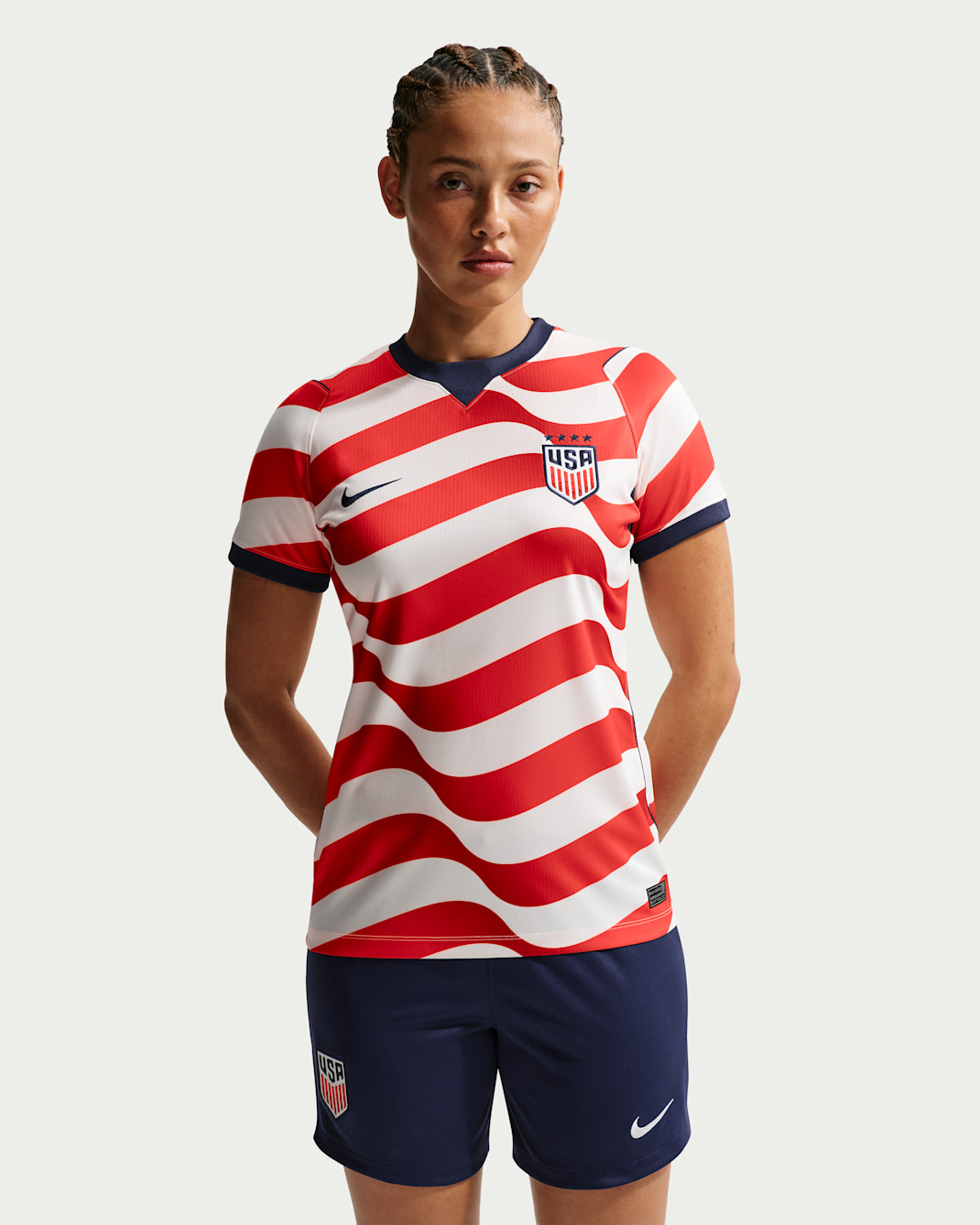 USWNT 2026 Stadium Home Women's Nike Dri-FIT Soccer Replica Jersey - Sail/Midnight Navy/Midnight Navy/Midnight Navy