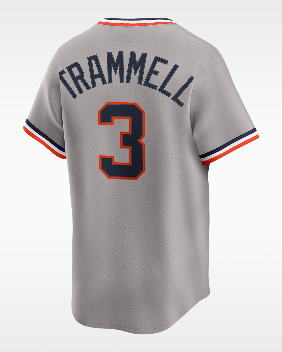 Alan Trammell Detroit Tigers Cooperstown Men's Nike Dri-FIT MLB Limited Jersey