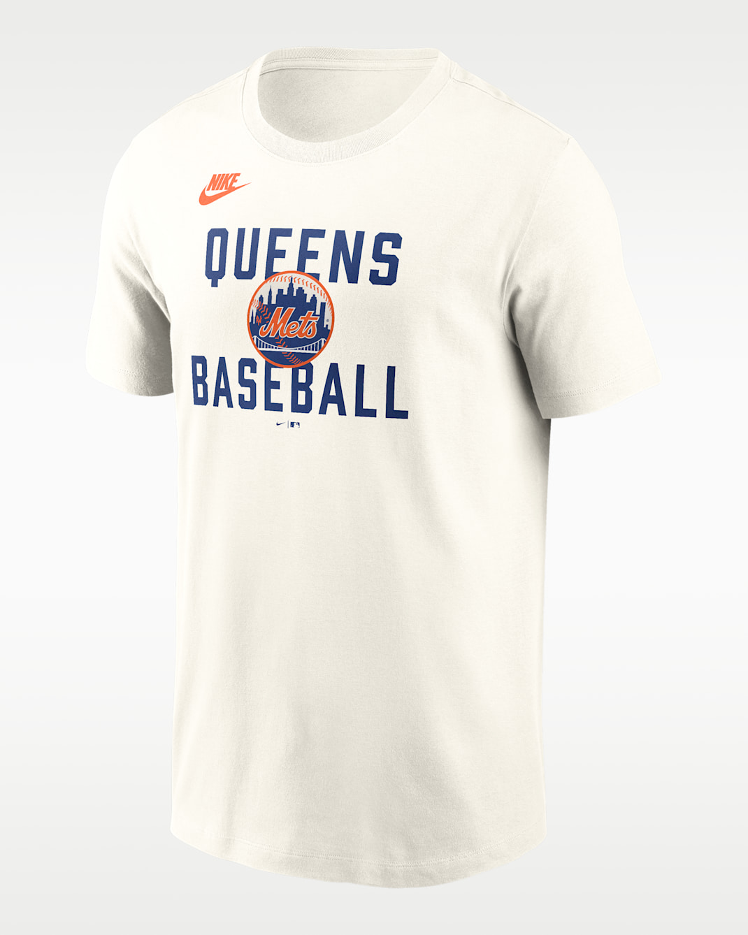 New York Mets Cooperstown '70s Inspired Men's Nike MLB T-Shirt - Cream