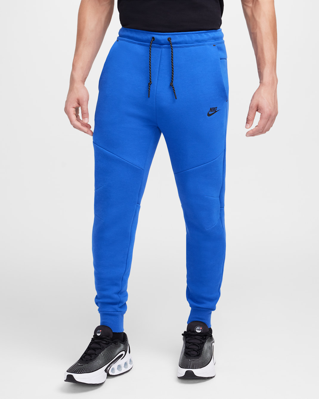 Joggers de tejido Fleece para hombre Nike Tech - Royal juego/Negro
