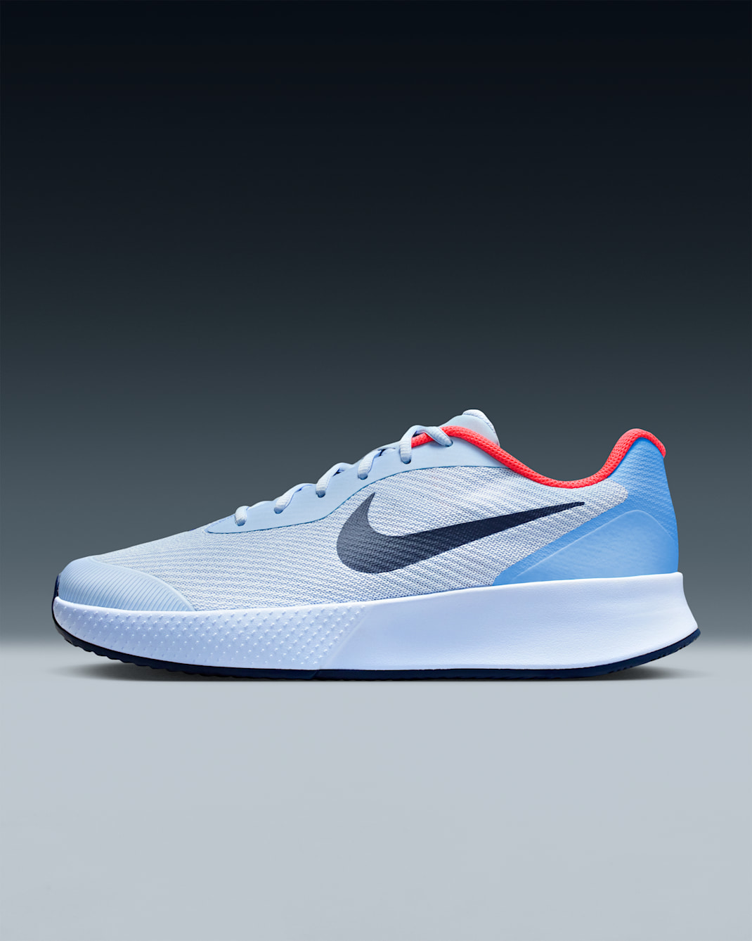 รองเท้าเทนนิสผู้ชาย Clay Court Nike Vapor Lite 3 - Hydrogen Blue/Hot Lava/Midnight Navy
