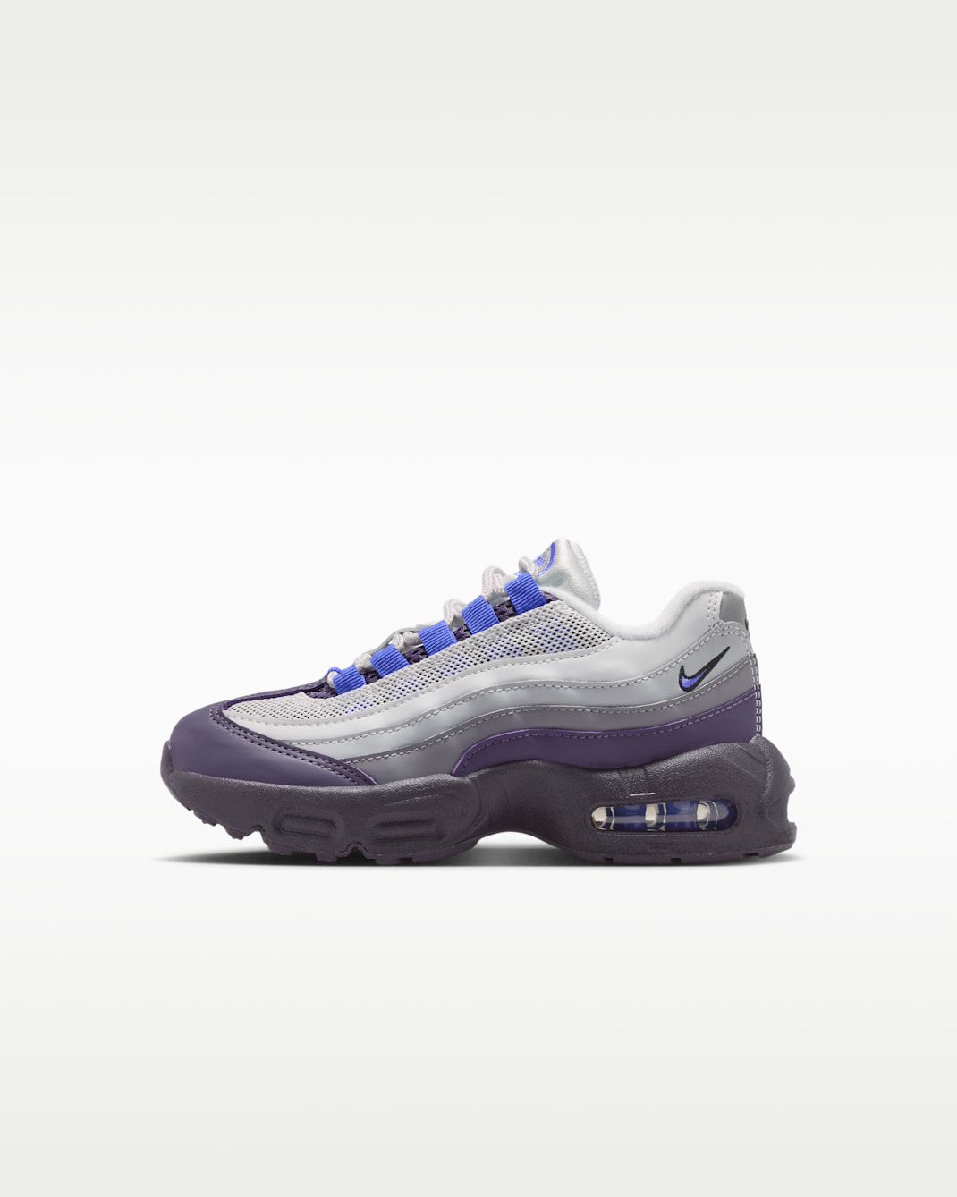 Nike Air Max 95 Recraft Younger Kids' Shoes - Photon Dust/Dark Raisin/Pencil Point/Sapphire