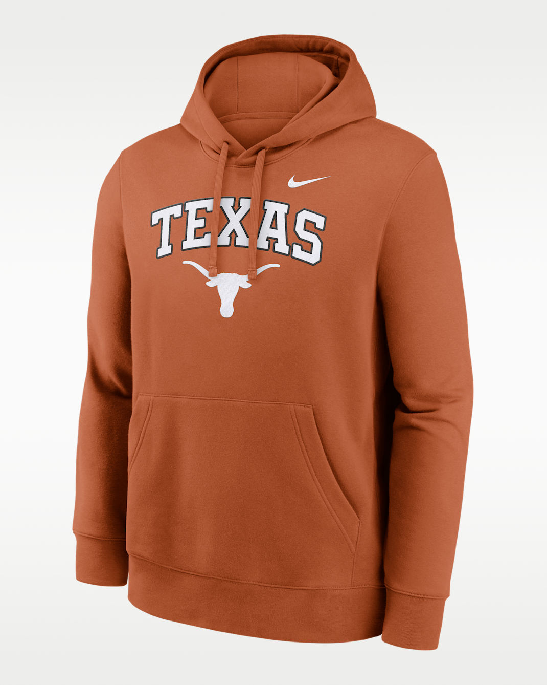 Texas Arch Men's Nike College Pullover Hoodie - Burnt Orange
