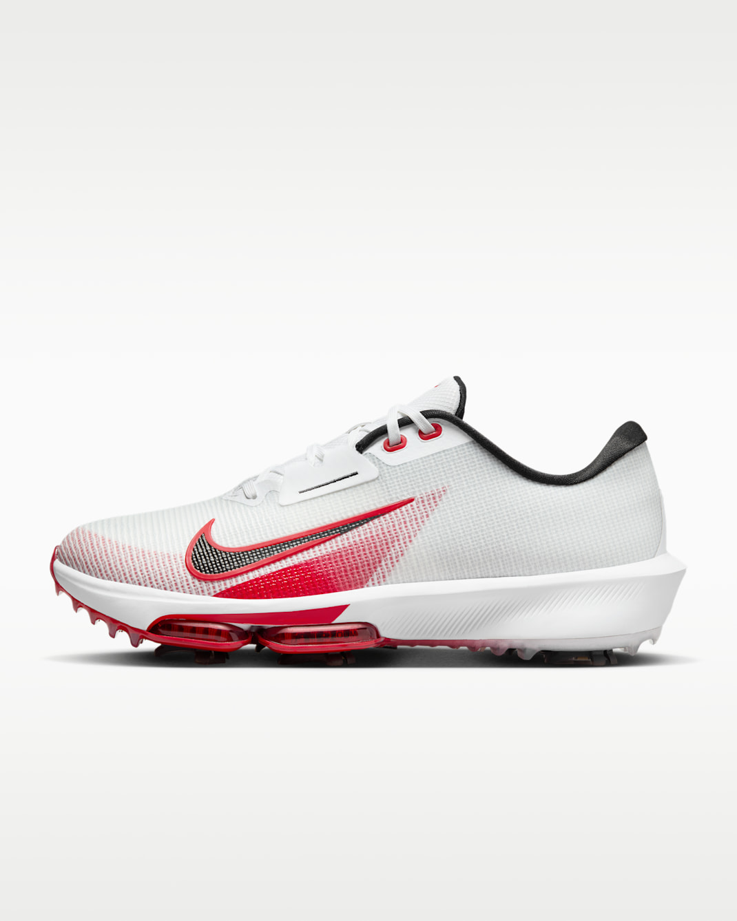 Nike Air Zoom Infinity Tour 2 Golf Shoes (Wide) - White/University Red/Pure Platinum/Black