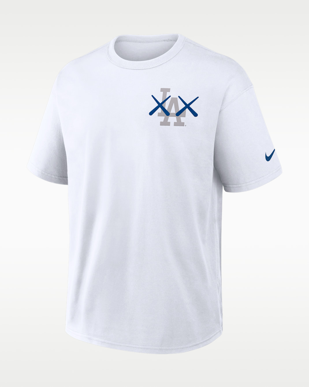 Los Angeles Dodgers Elevated Max90 Men's Nike x KAWS MLB T-Shirt - White