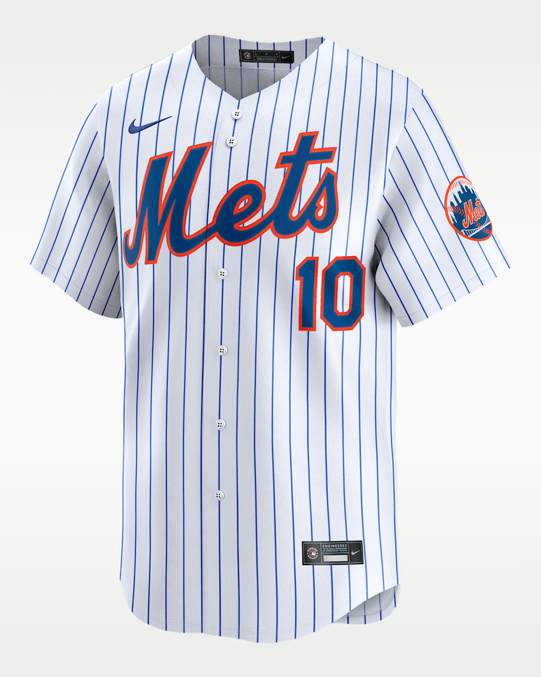 Ronny Mauricio New York Mets Men's Nike Dri-FIT ADV MLB Limited Jersey - White