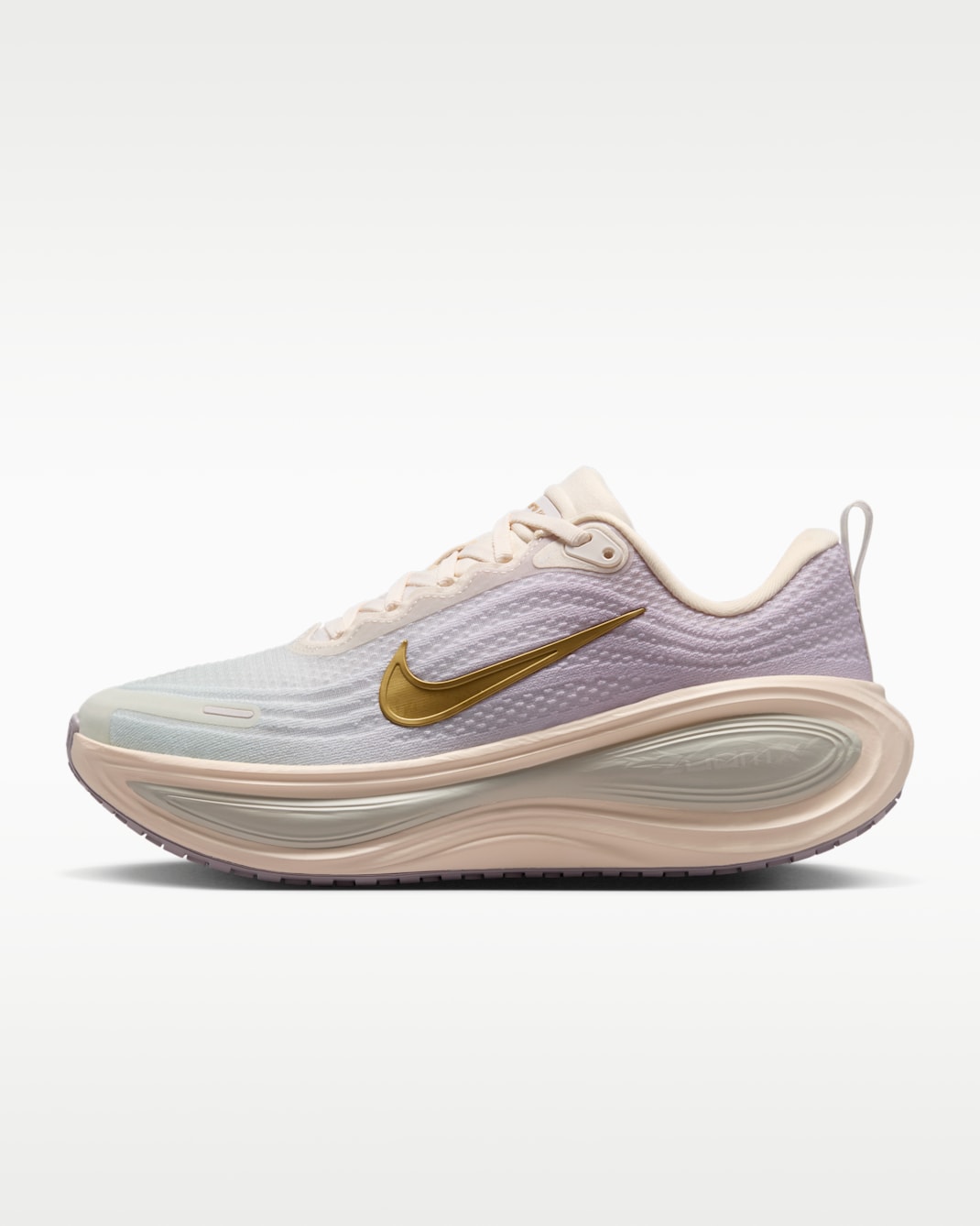 Nike Vomero Plus Sabatilles de running de carretera - Dona - Chalk/Bleached Lilac/Spruce Aura/Or metal·litzat
