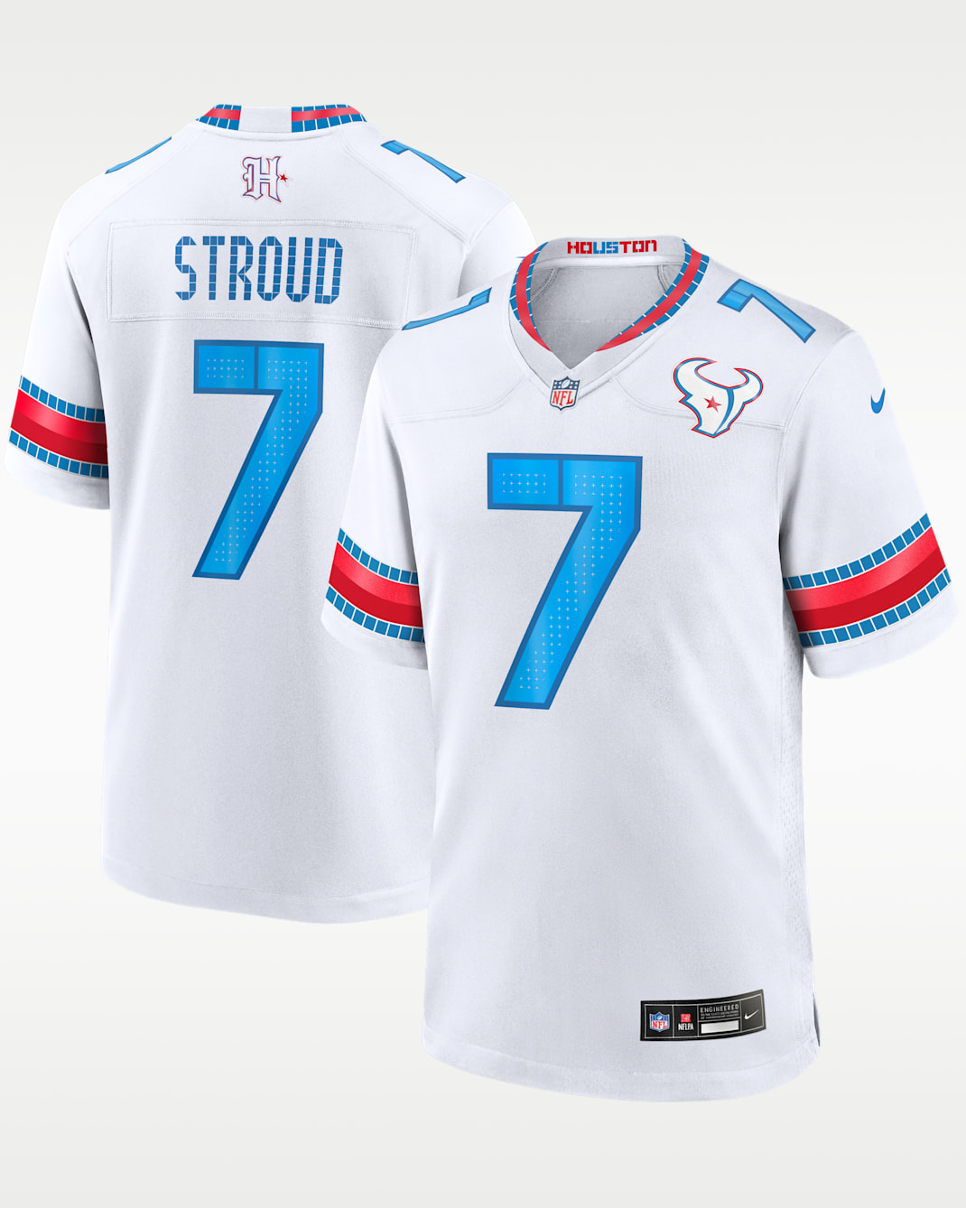C.J. Stroud Houston Texans Rivalries Collection Men's Nike NFL Game Jersey - White