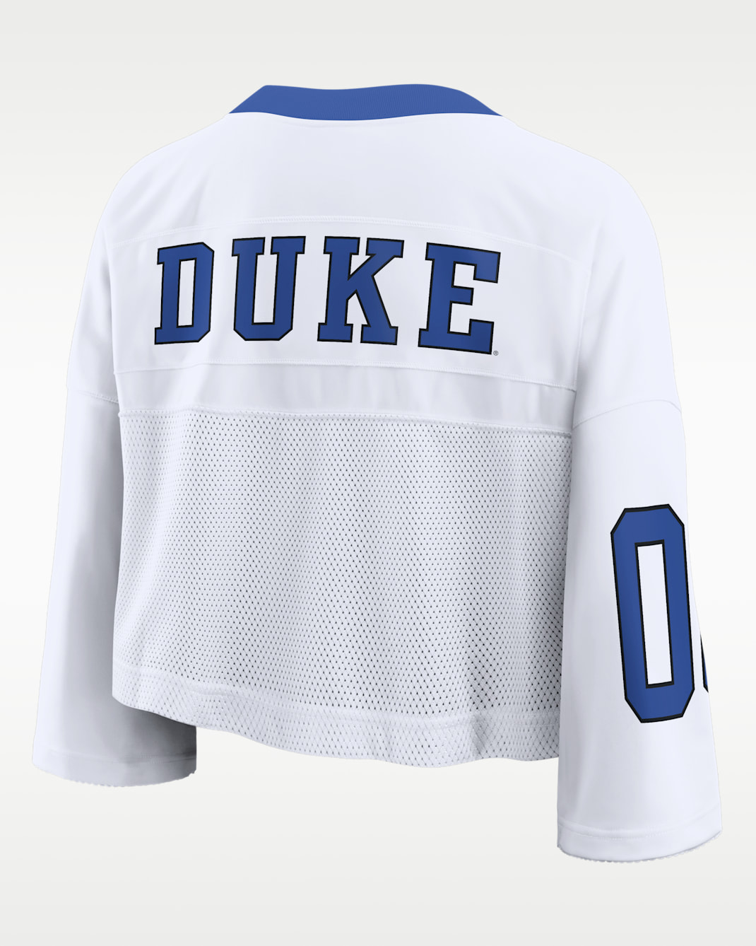 Duke Logo Women's Nike Dri-FIT College Cropped Jersey
