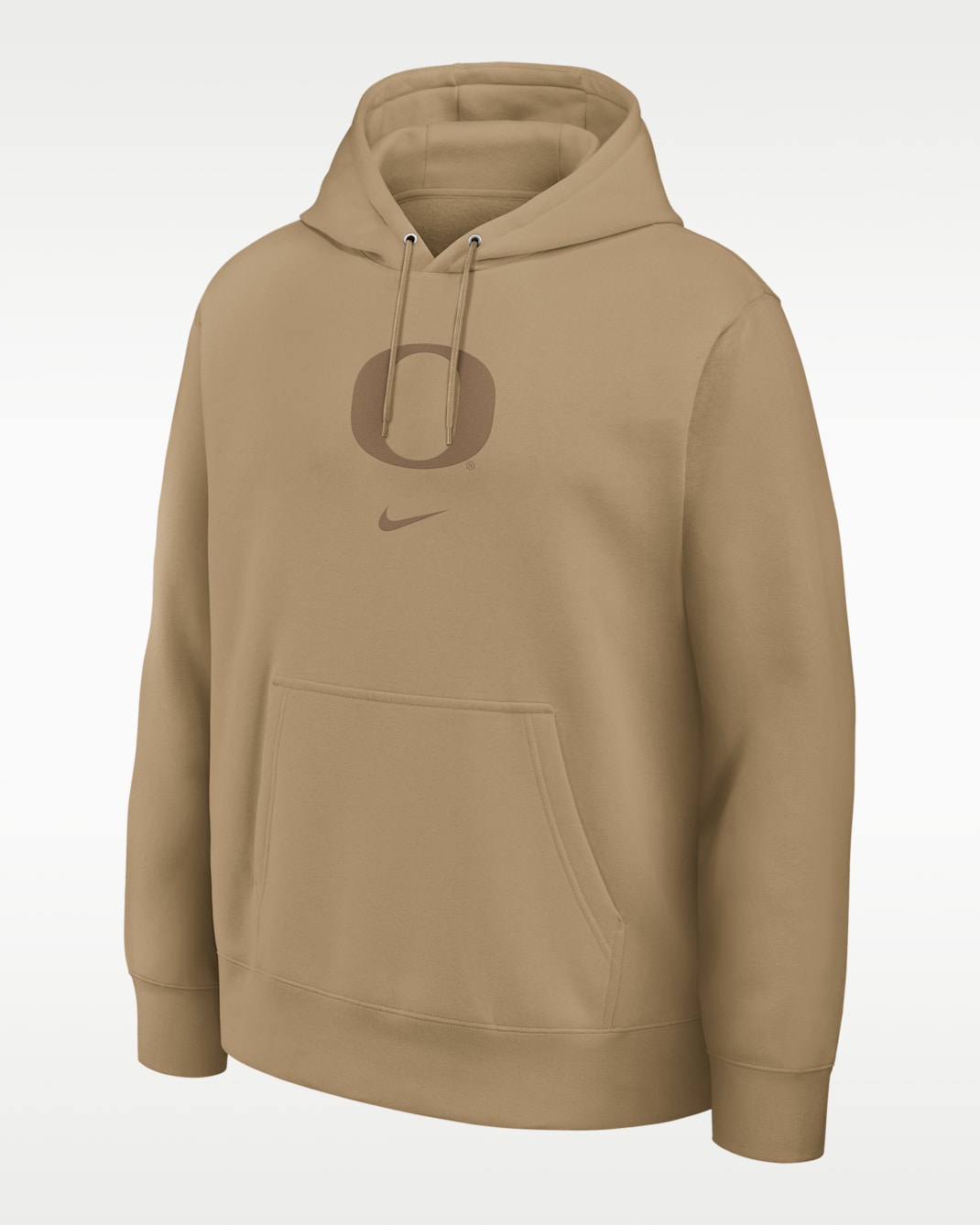 Oregon Washed Club Men's Nike College Pullover Hoodie