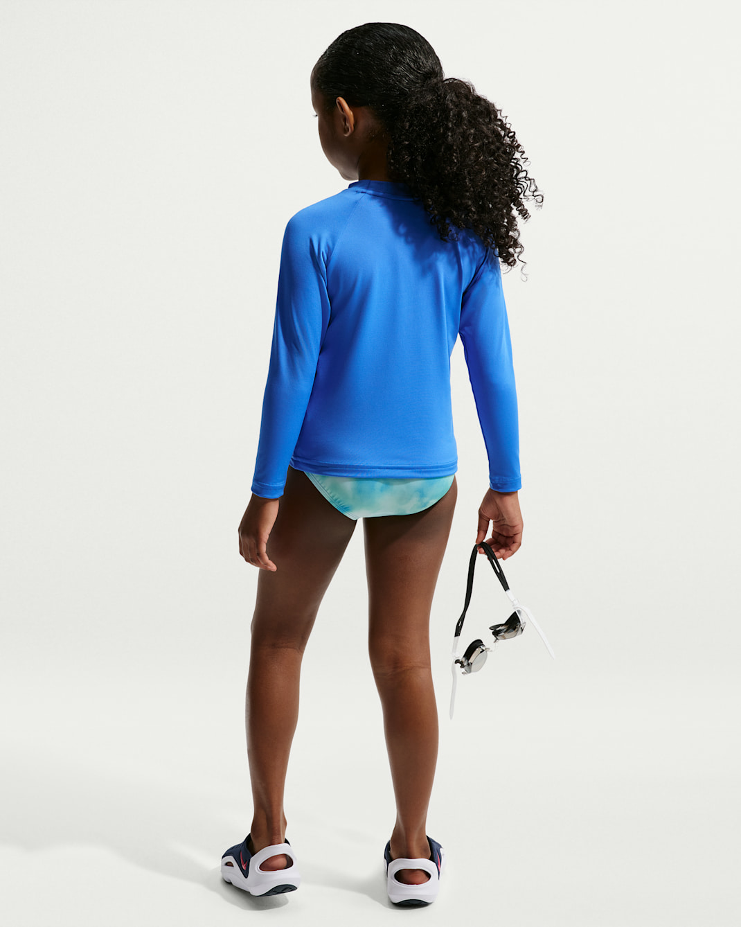 Nike Swim Little Kid's (Girls') Long Sleeve Hydroguard + Midkini Set