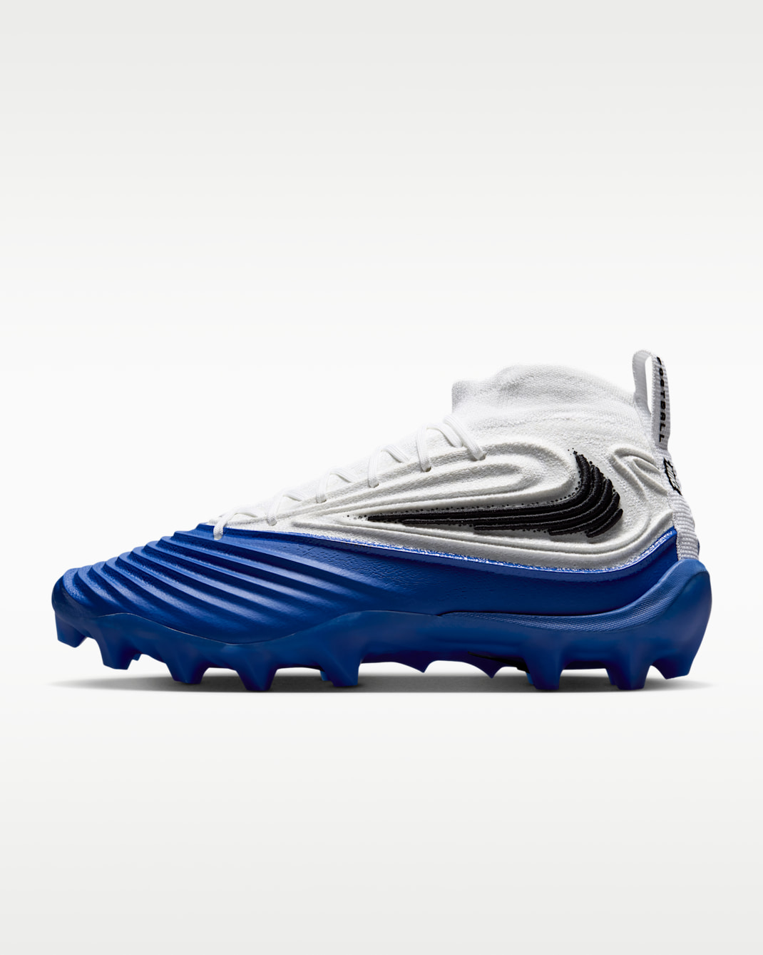 Nike Alpha Menace 5 Elite Men's Football Cleats - White/Hyper Royal/Black