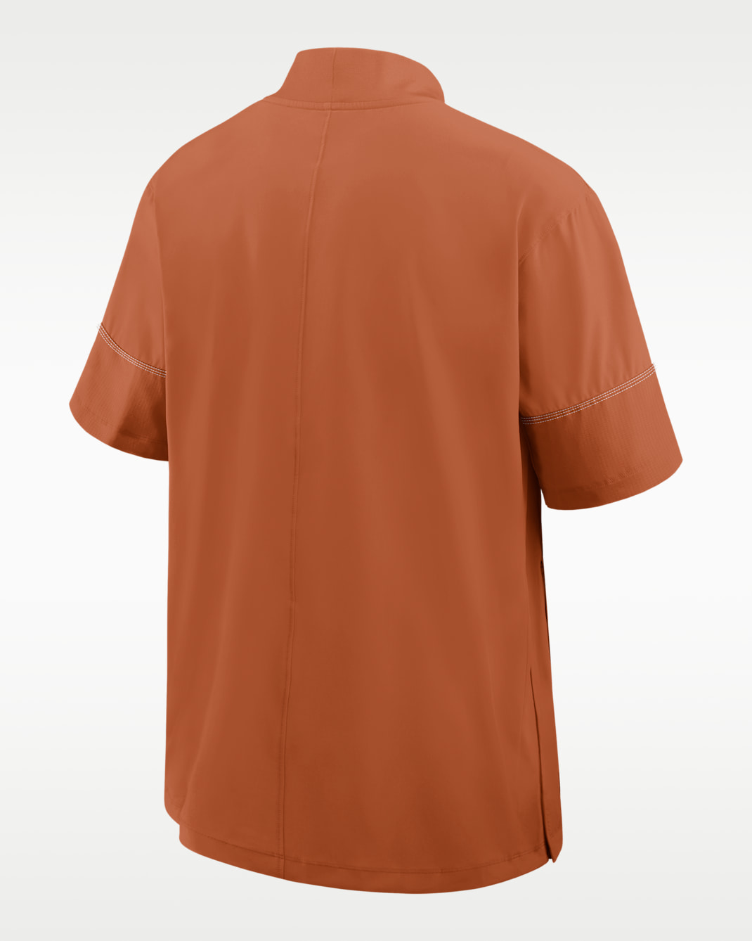 Texas Sideline Coach Men's Nike College 1/2-Zip Short-Sleeve Hooded Jacket