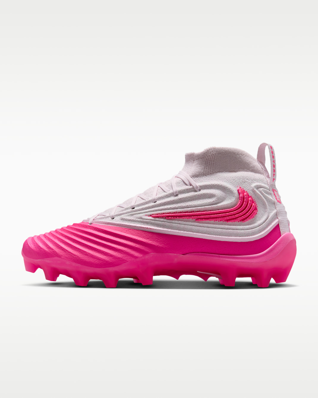 Nike Alpha Menace 5 Elite Men's Football Cleats - Pearl Pink/White/Hyper Pink