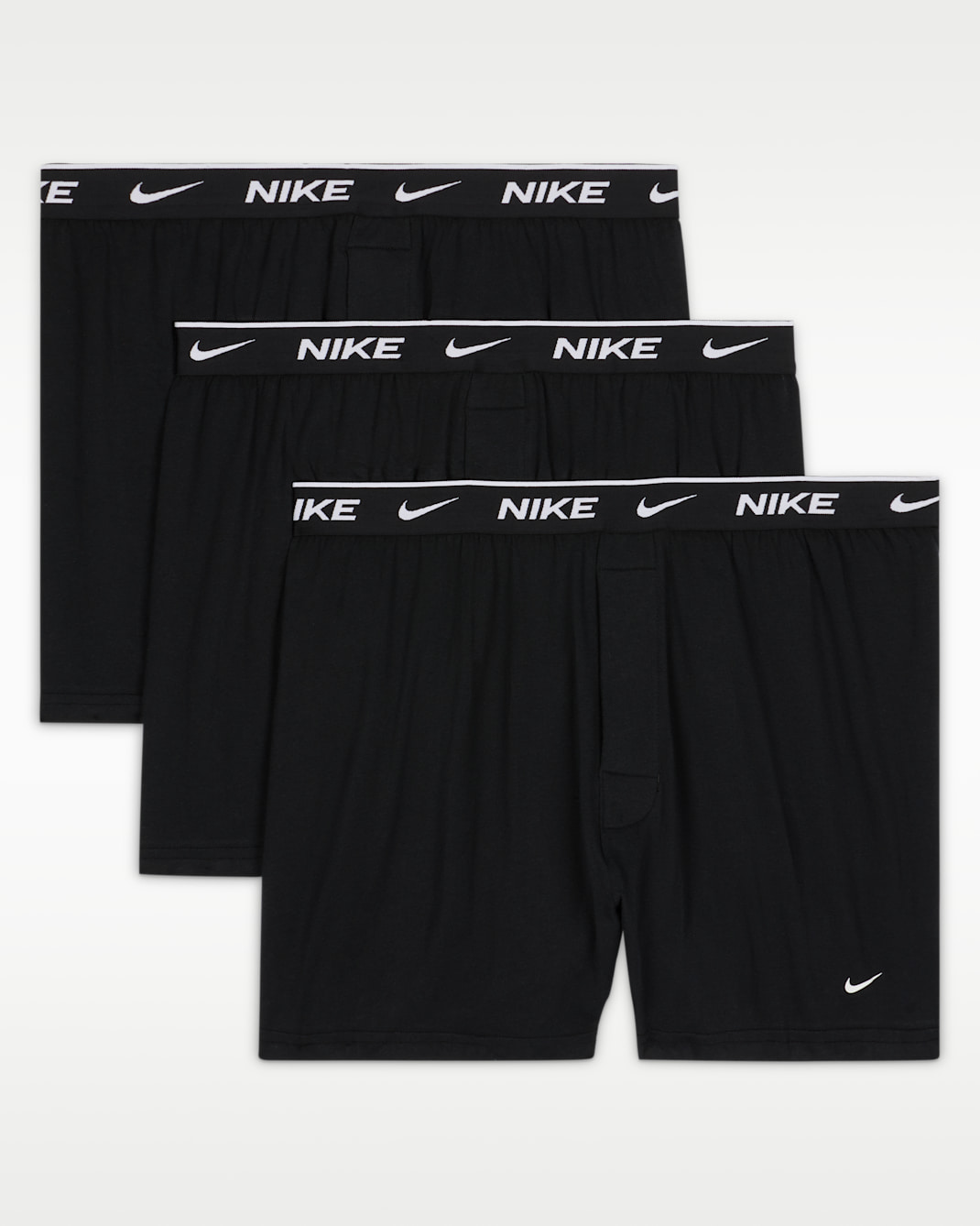 Nike Essential Men's Cotton Stretch Knit Boxers (3-Pack)