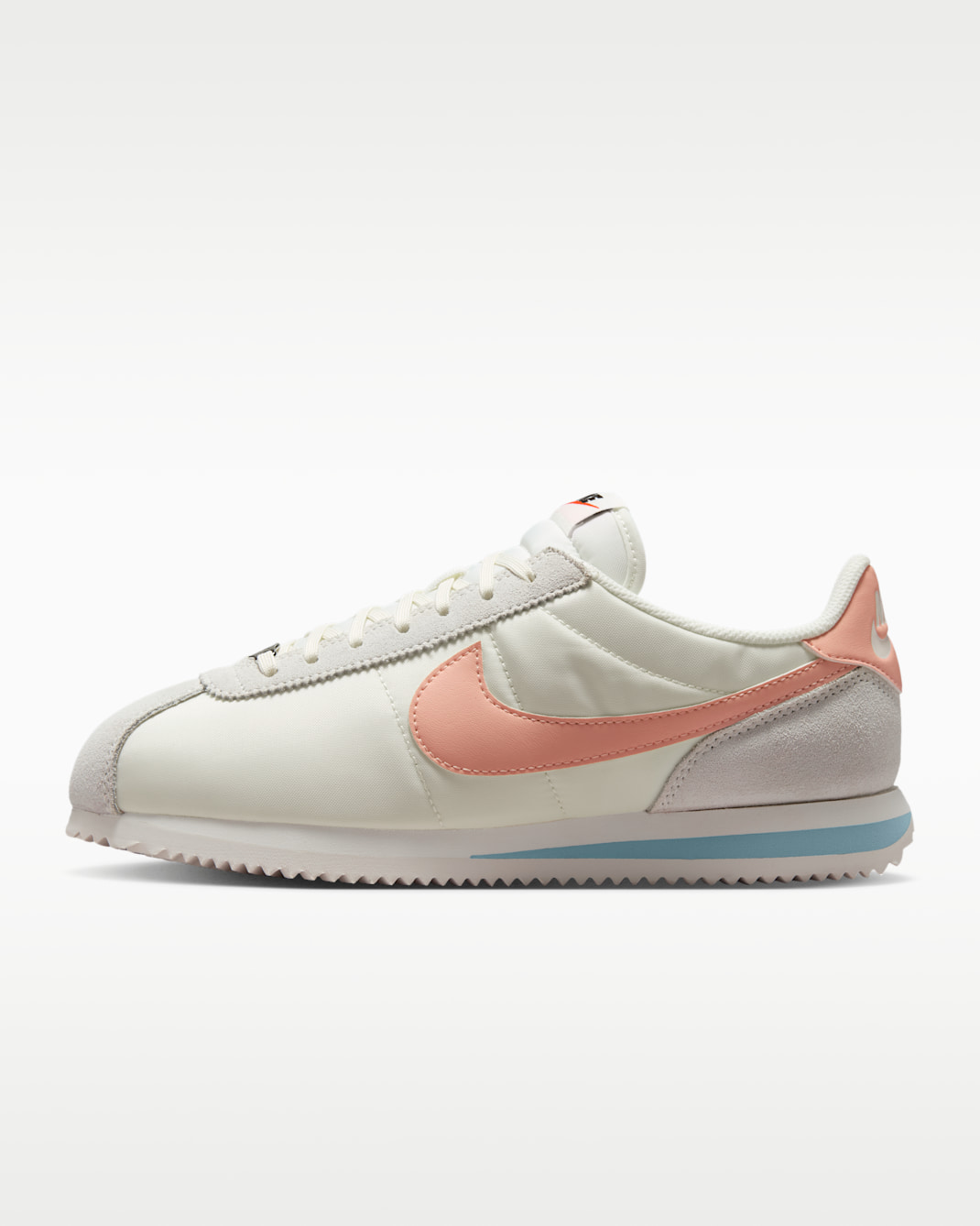 Nike Cortez Women's Shoes - Sail/Ocean Bliss/Arctic Orange