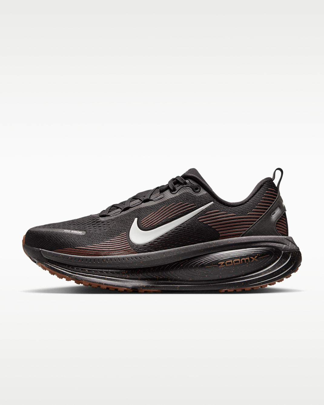 Nike Vomero 18 Men's Road Running Shoes - Black/Velvet Brown/Desert Ochre/Ironstone