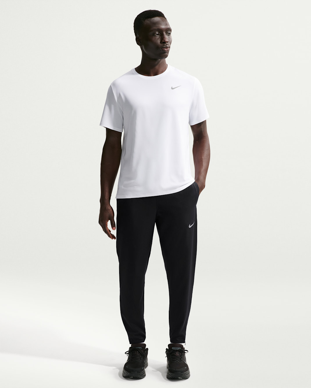 Nike Challenger Men's Dri-FIT Woven Running Pants - Black/Black